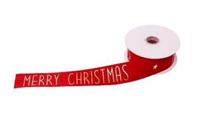 Immagine di NASTRO MERRY X'MAS MM.25 x MT.10