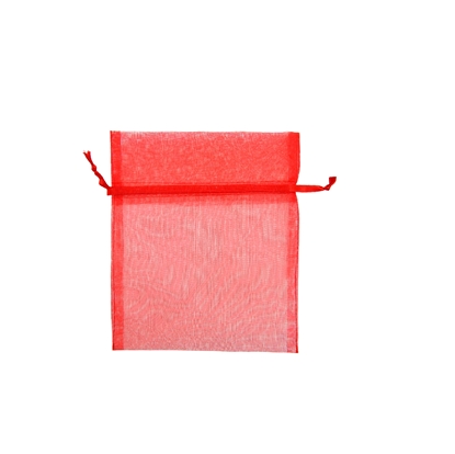 Immagine di SACCHETTO ORGANZA ROSSO PC.CM.12 CF. 10 PZ.