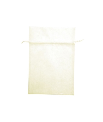 Immagine di SACCHETTI ORGANZA CREMA MAXI CM.23 X 14,5 CF. 10 PZ.