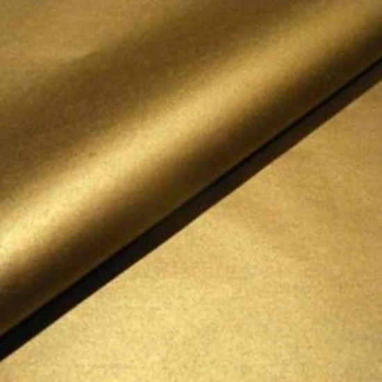 Immagine di CARTA VELINA SIRIUS 19GR/M2 50X75 CM  ORO CF DA 25 PZ.