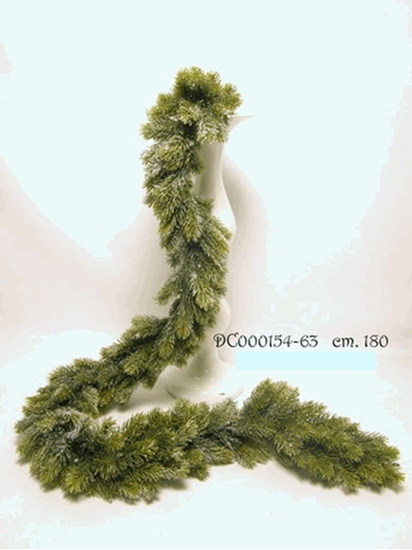 Immagine di PINE GARLAND w/SNOW 180cm