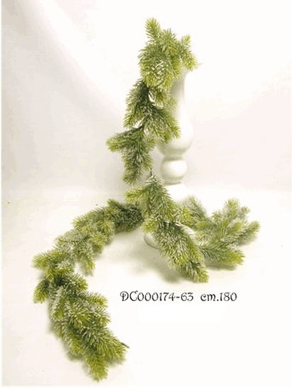 Immagine di PINE GARLAND w/SNOW 180cm