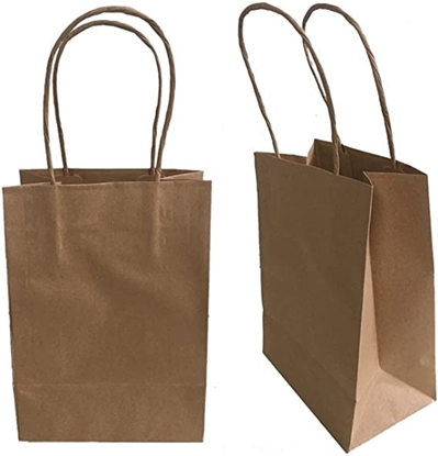 Immagine di SHOPPERS CGIF BIOKRAFT CORDINO 14X9X20 CM CF. 25 PZ.