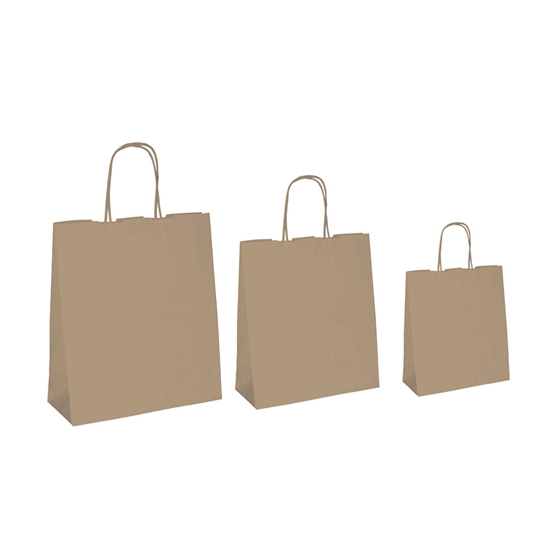 Immagine di SHOPPERS NEUTRO CORDINO BIOKRAFT 26X11X34,5 CF. 25 PZ.