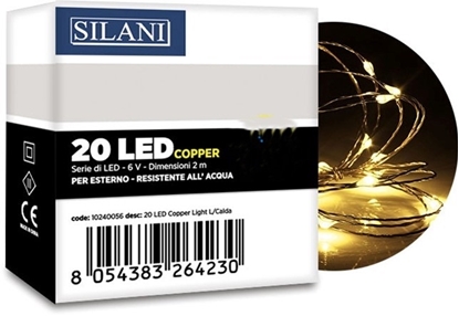 Immagine di 20LED COPPER LIGHT BIANCO