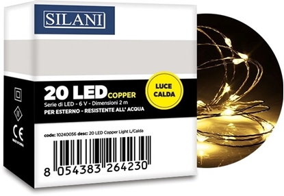 Immagine di 20LED COPPER LIGHT L/CALDA