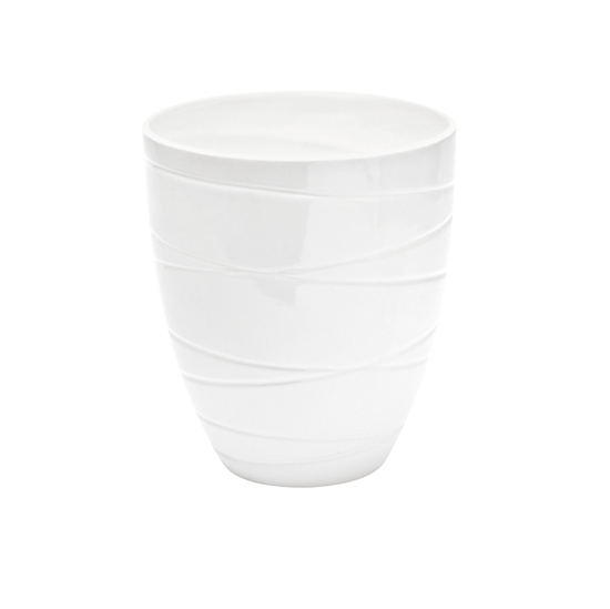 Picture of VASO CERAMICA BIANCO H250 DMAX 220