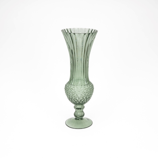 Immagine di VASO VETRO SLIM VERDE 17X45CM